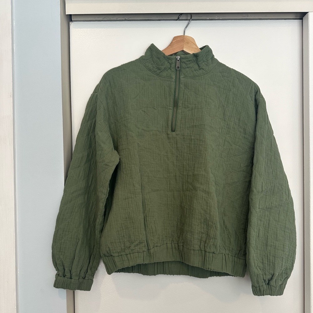 NWT Madewell Lightweight Zip-up Size S